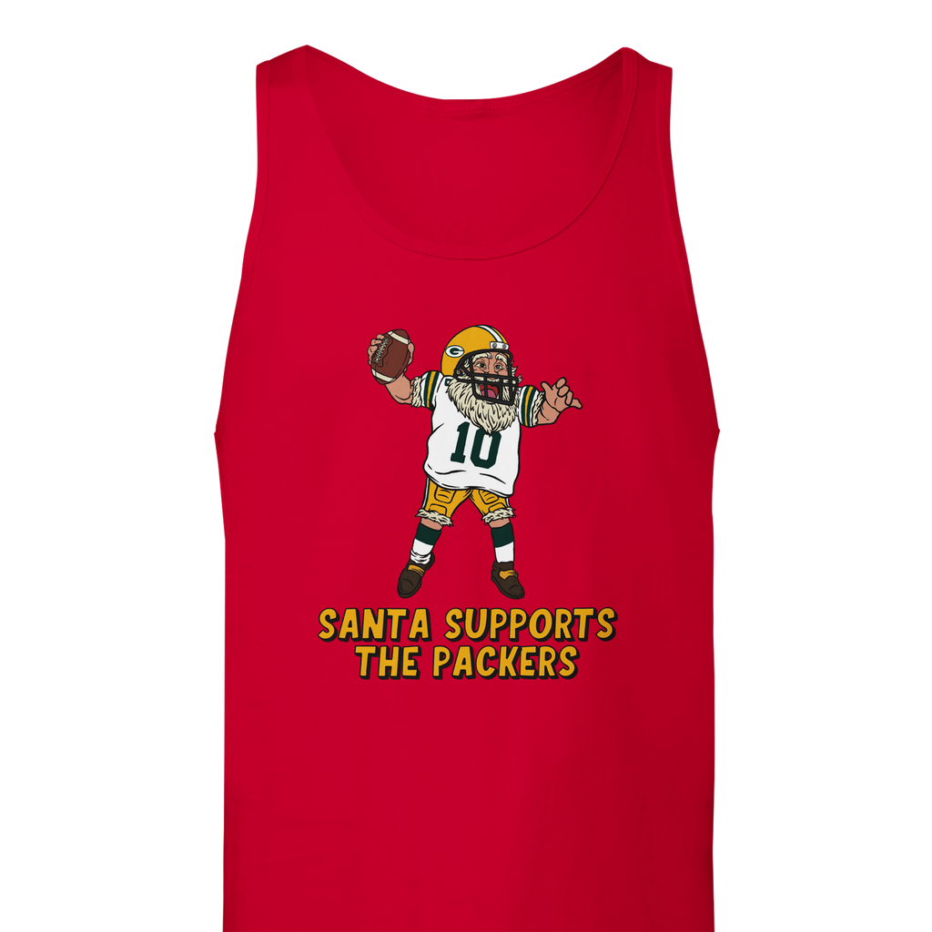 Green Bay Packers Unisex Santa Tank Top