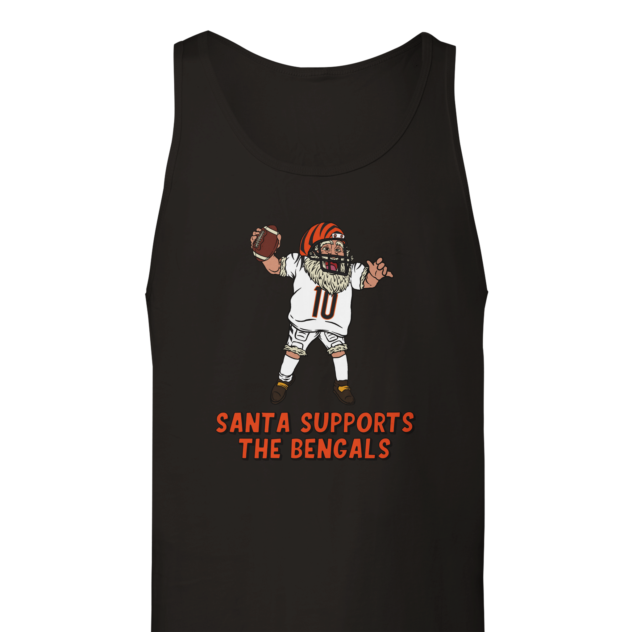 Cincinnati Bengals Unisex Santa Tank Top