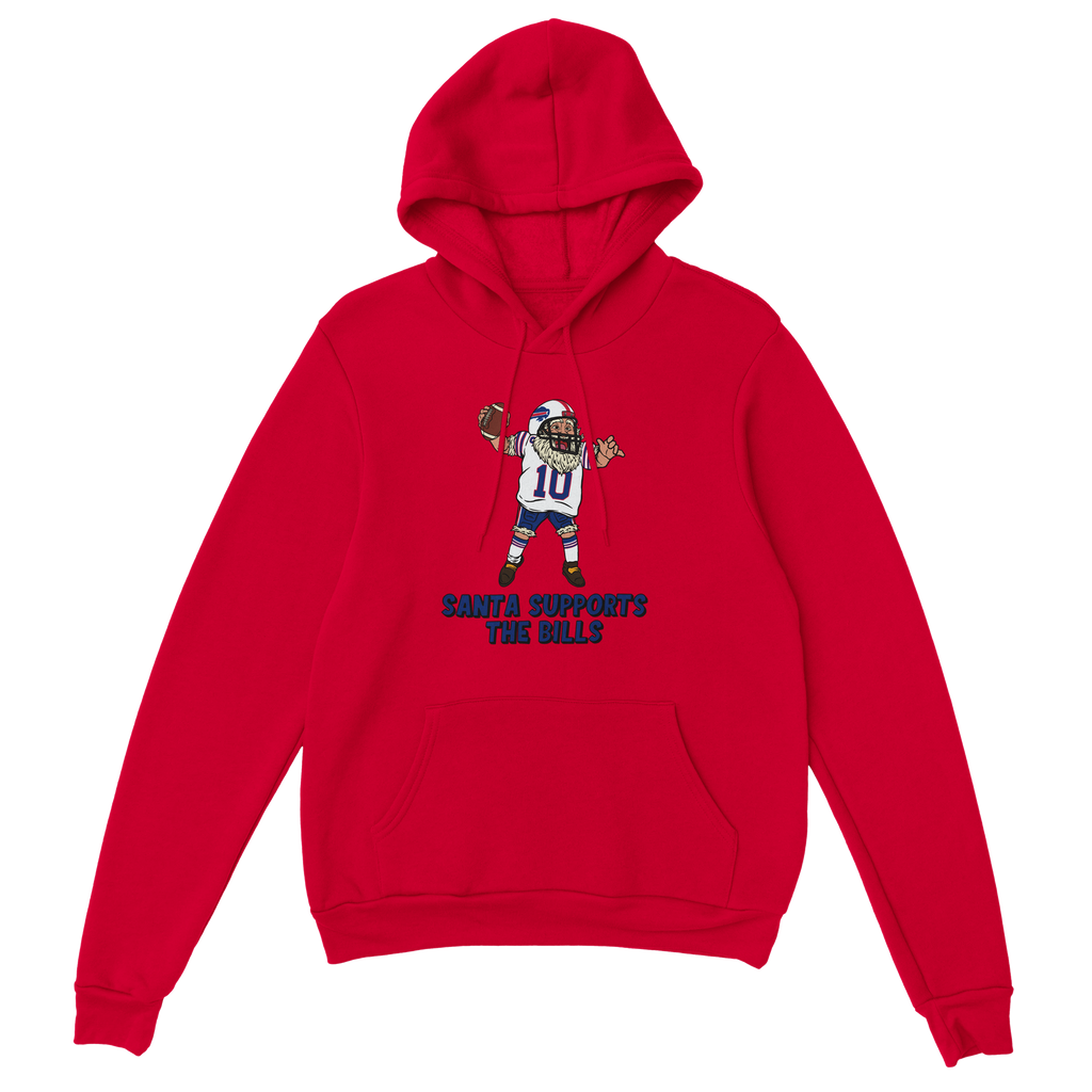 Buffalo Bills Unisex Pullover Santa Hoodie
