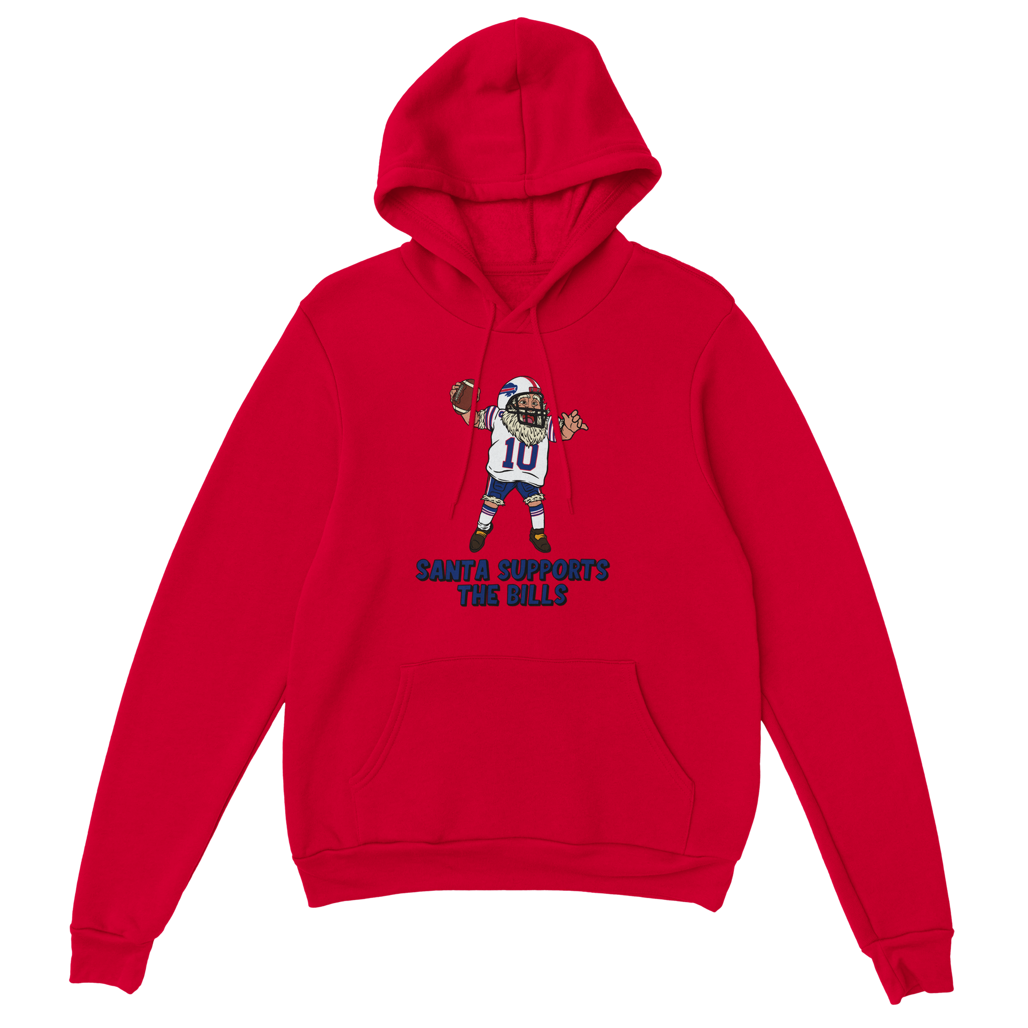 Buffalo Bills Unisex Pullover Santa Hoodie