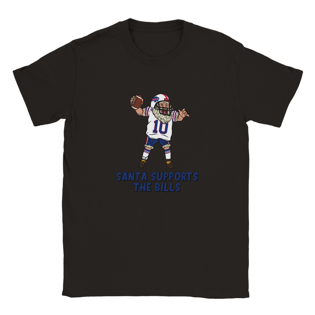 Buffalo Bills Kids Crewneck Santa T-shirt