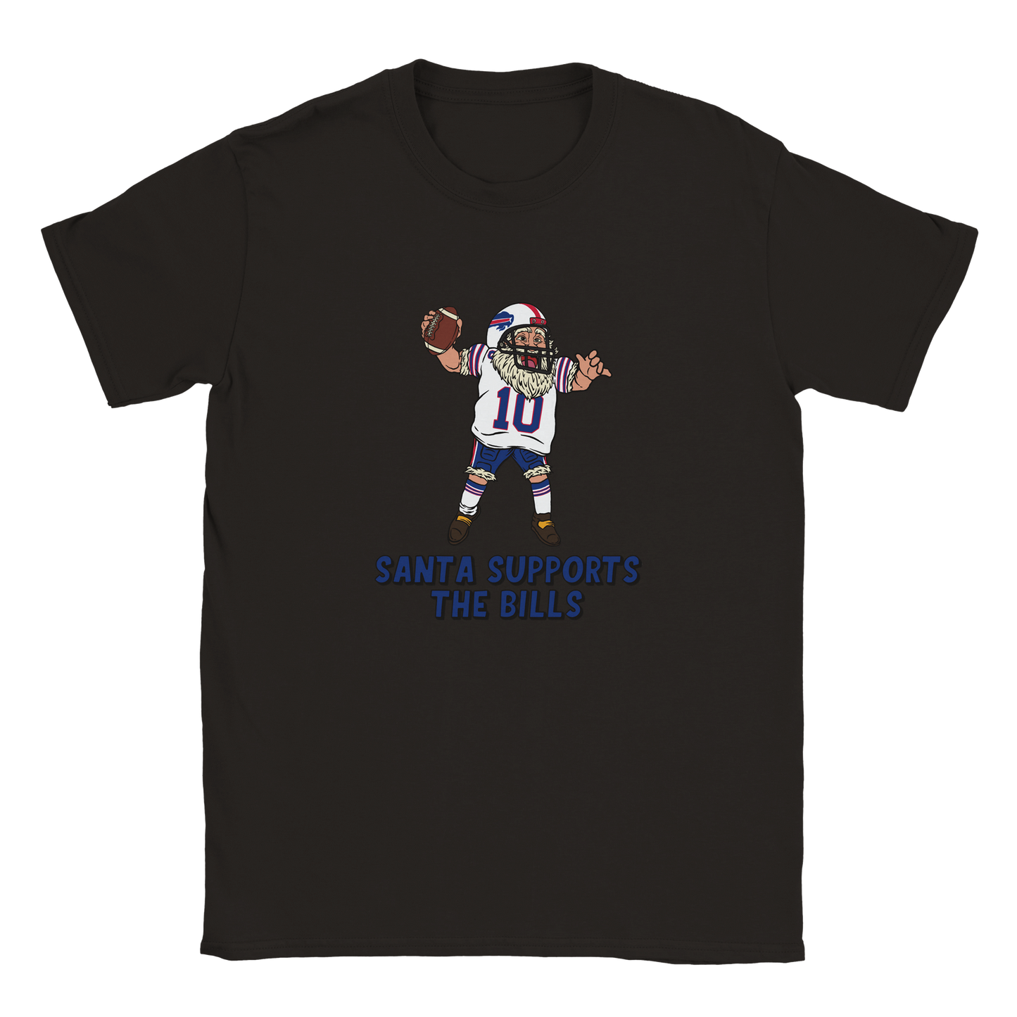 Buffalo Bills Kids Crewneck Santa T-shirt