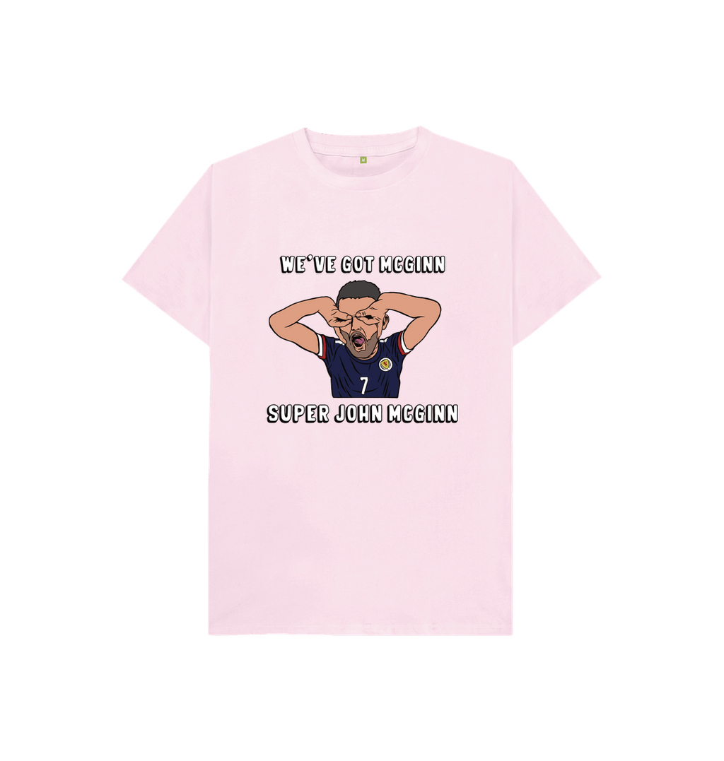 Pink Printed Kids T-Shirt Front