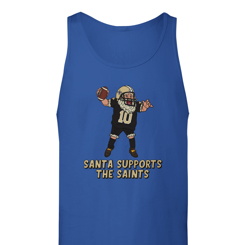 New Orleans Saints Unisex Santa Tank Top