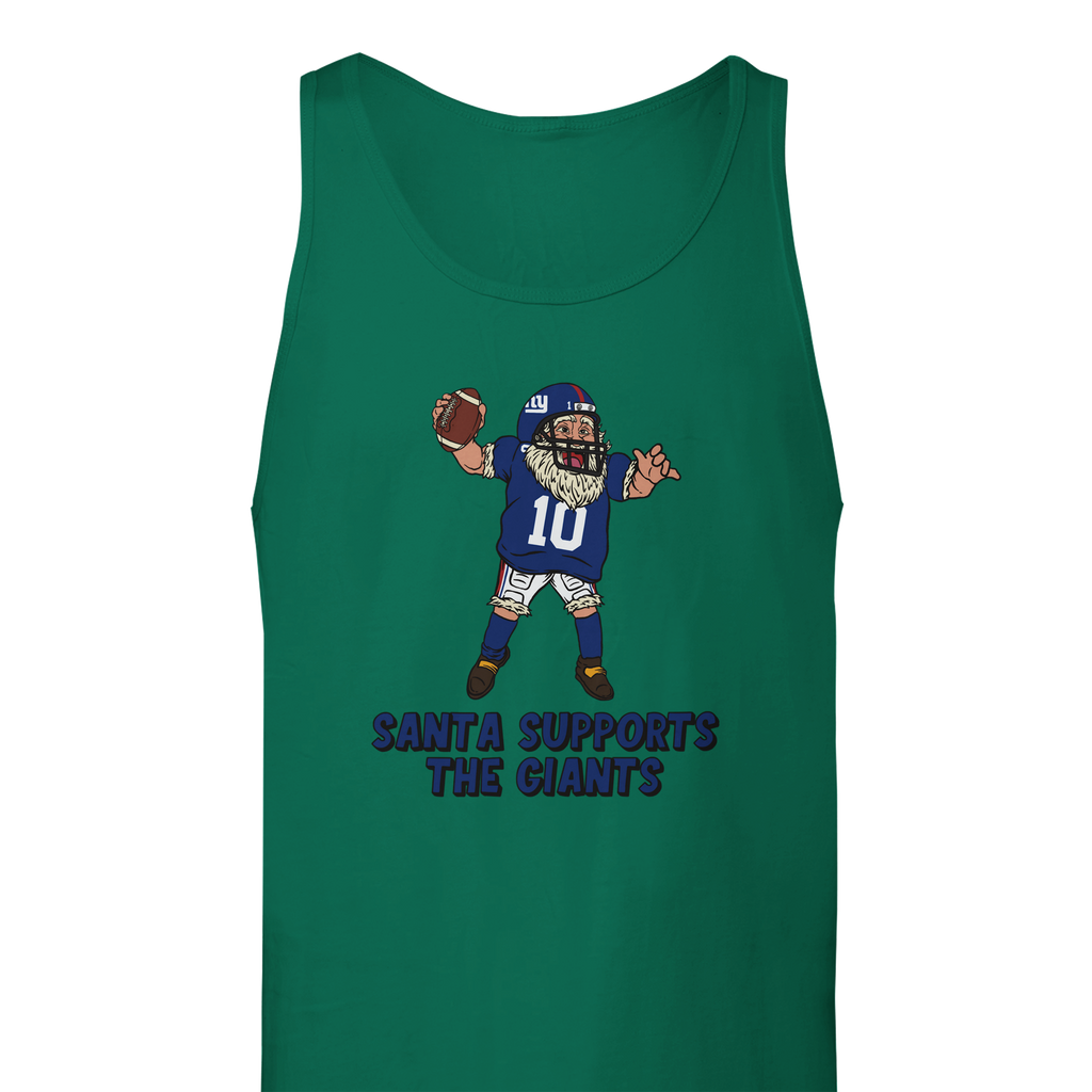 New York Giants Unisex Santa Tank Top