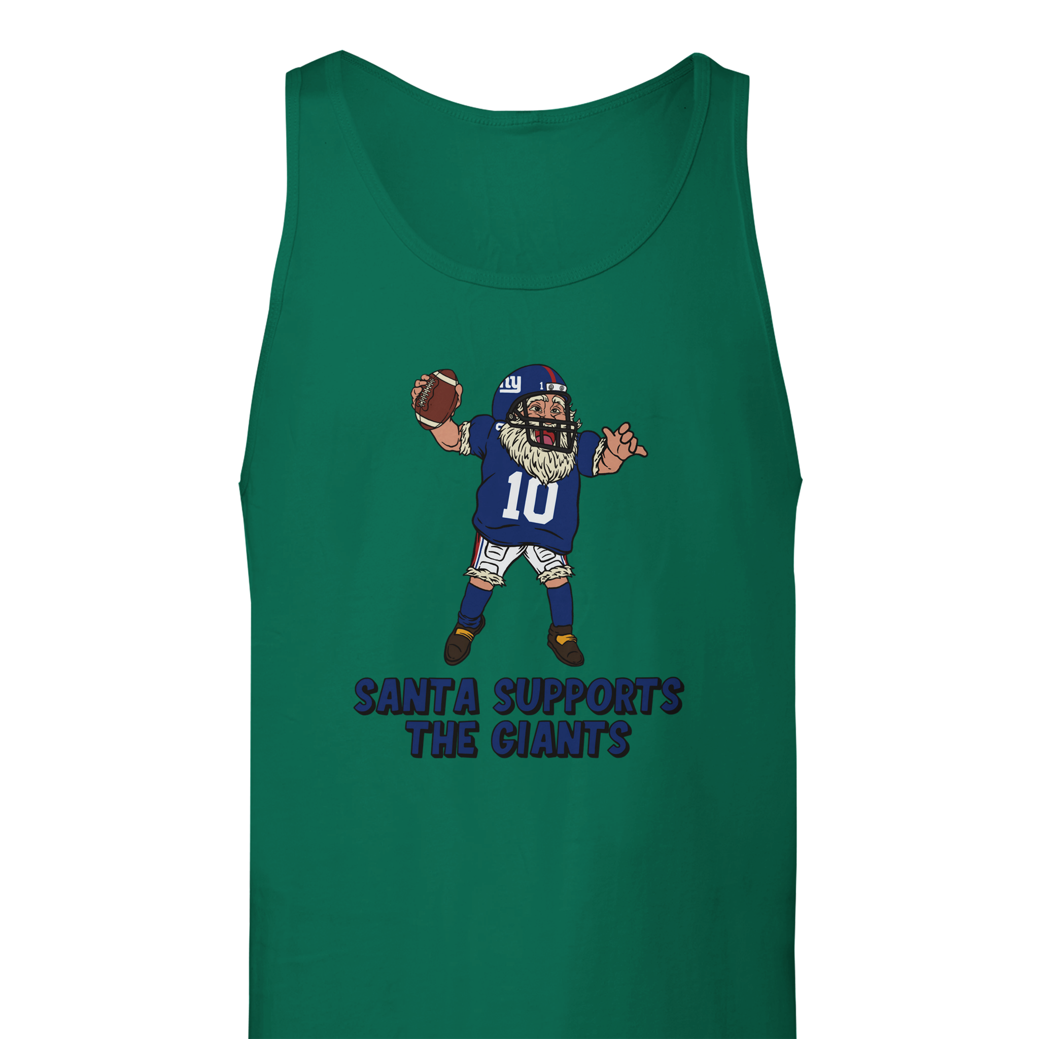 New York Giants Unisex Santa Tank Top