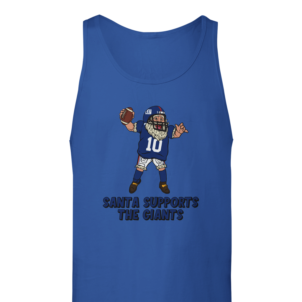 New York Giants Unisex Santa Tank Top