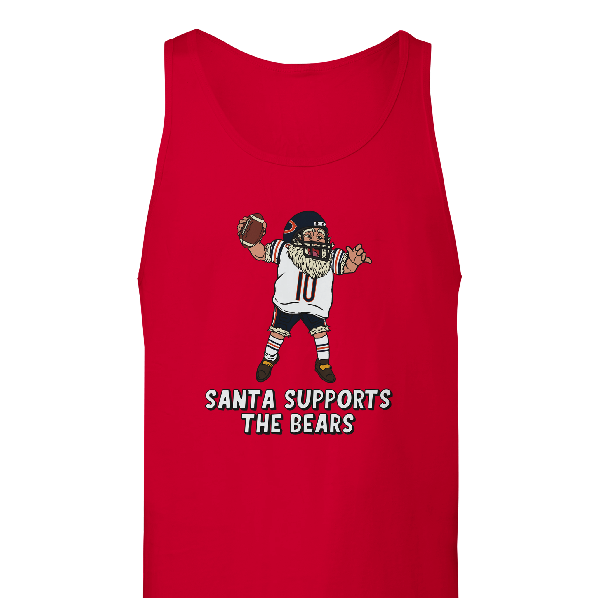 Chicago Bears Unisex Santa Tank Top