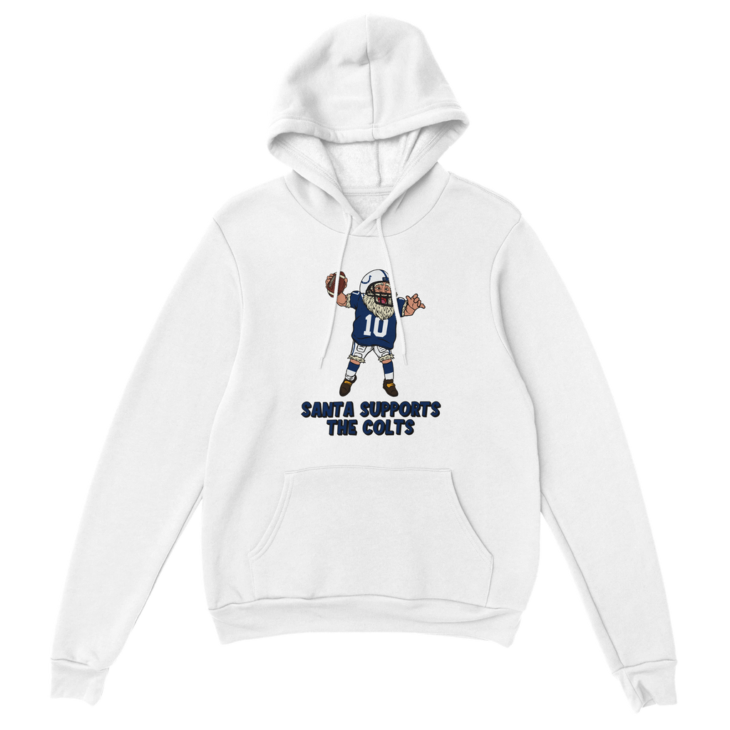 Indianapolis Colts Unisex Pullover Santa Hoodie
