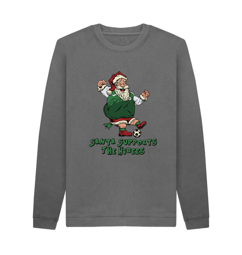 Slate Grey Printed Sweater Front