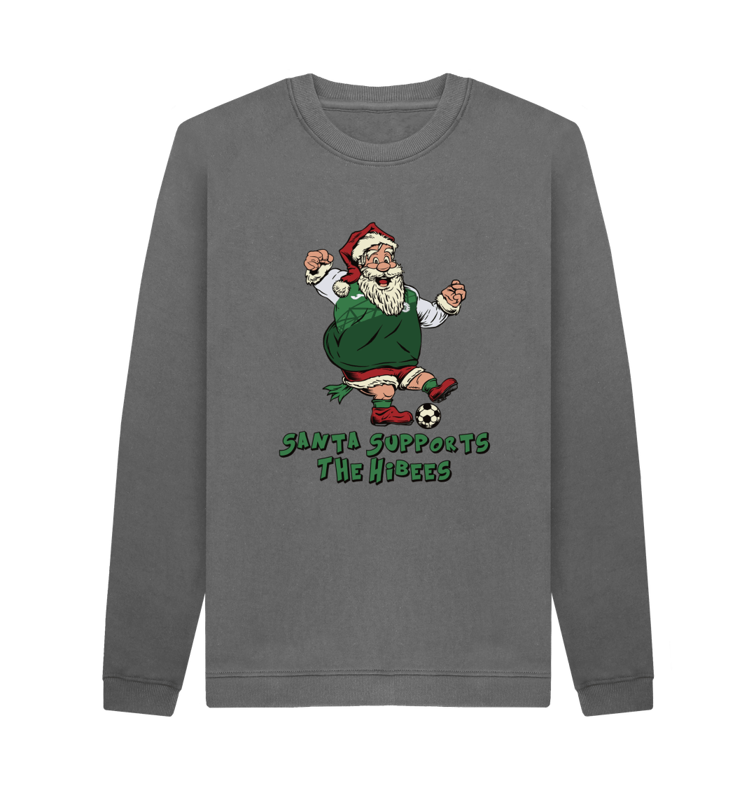 Slate Grey Printed Sweater Front