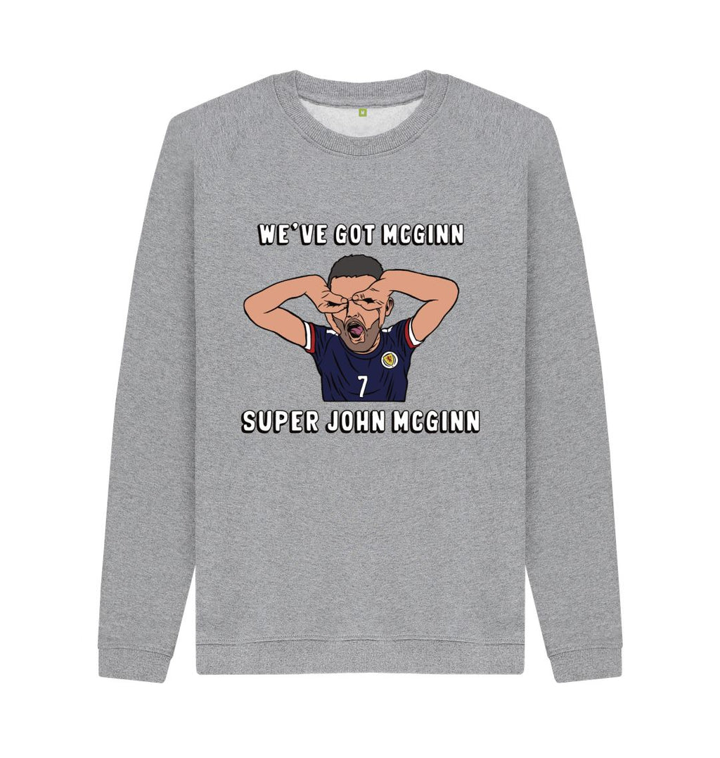Light Heather Super John McGinn Euro 2024 Jumper