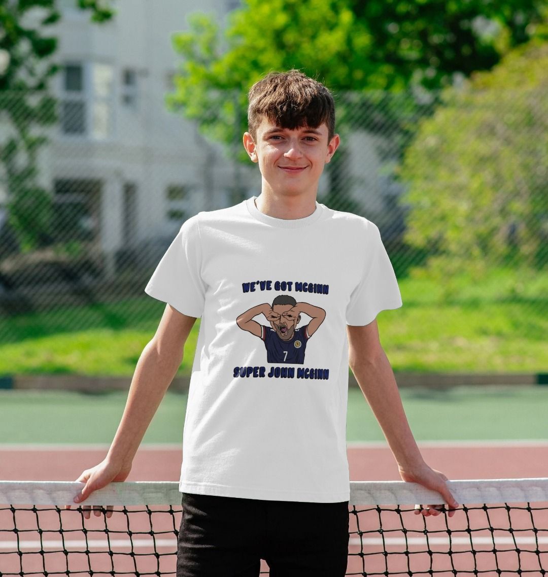 Scotland Kids Unisex T-shirt - Super John McGinn