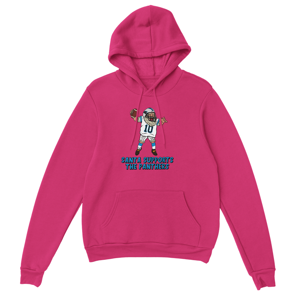 Carolina Panthers Unisex Pullover Santa Hoodie