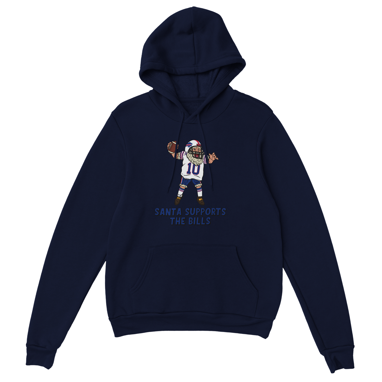 Buffalo Bills Unisex Pullover Santa Hoodie