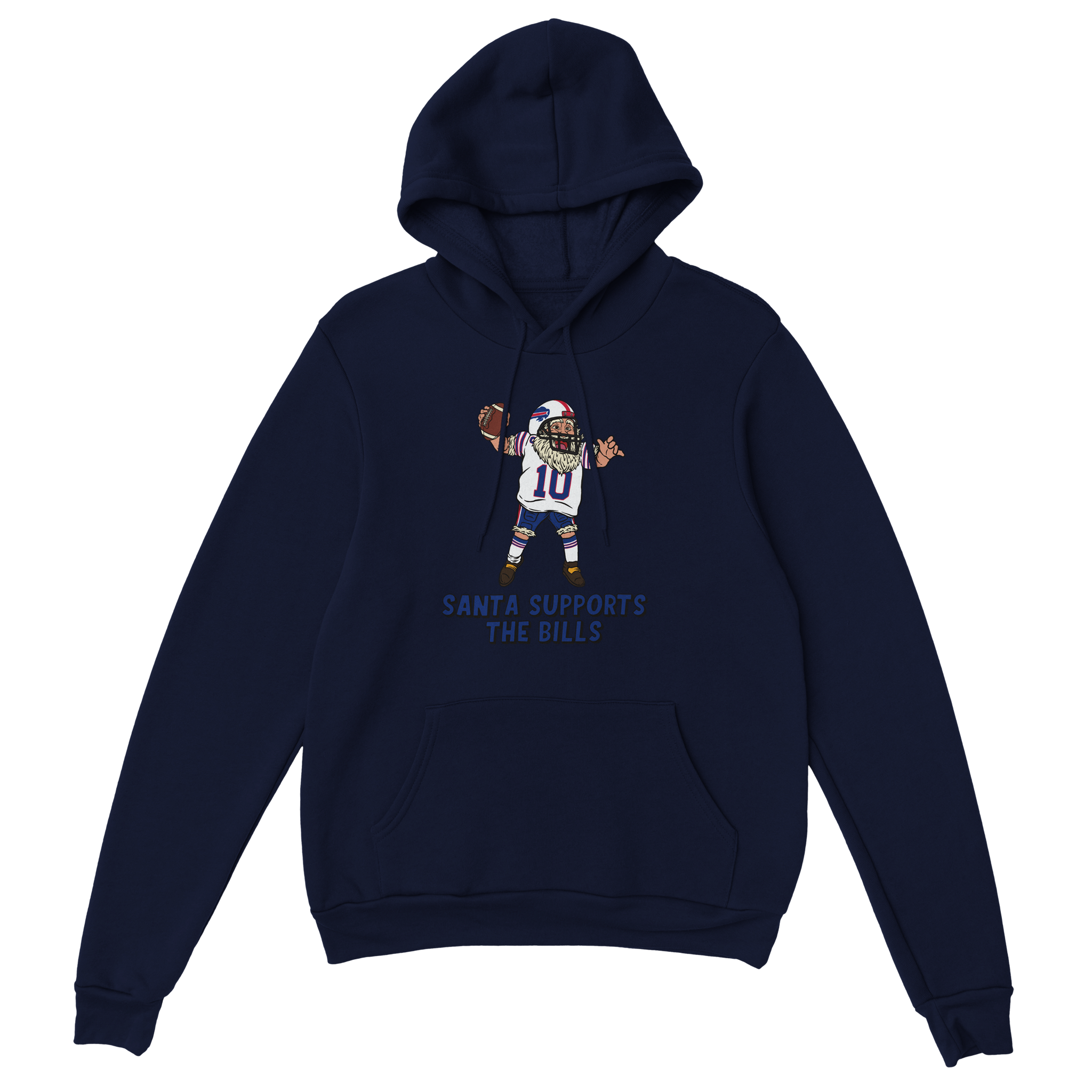 Buffalo Bills Unisex Pullover Santa Hoodie