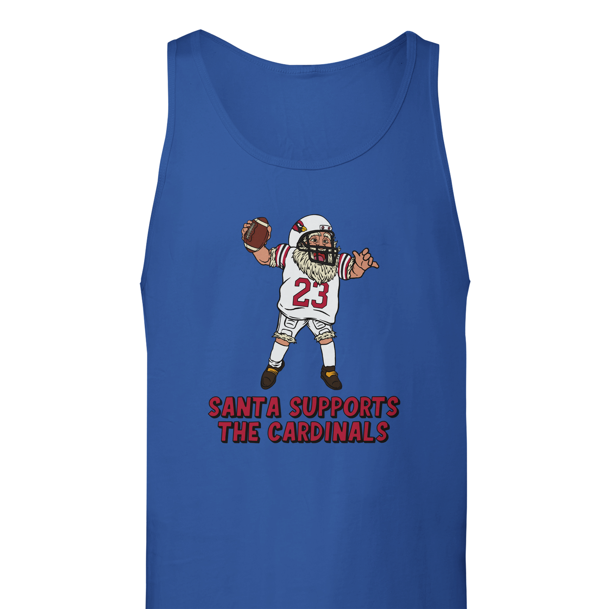 Arizona Cardinals Unisex Santa Tank Top
