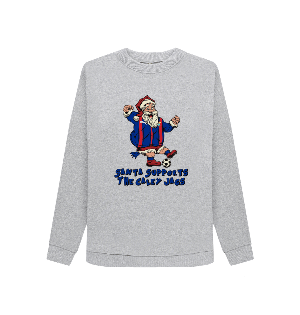Light Heather Printed Sweater Front