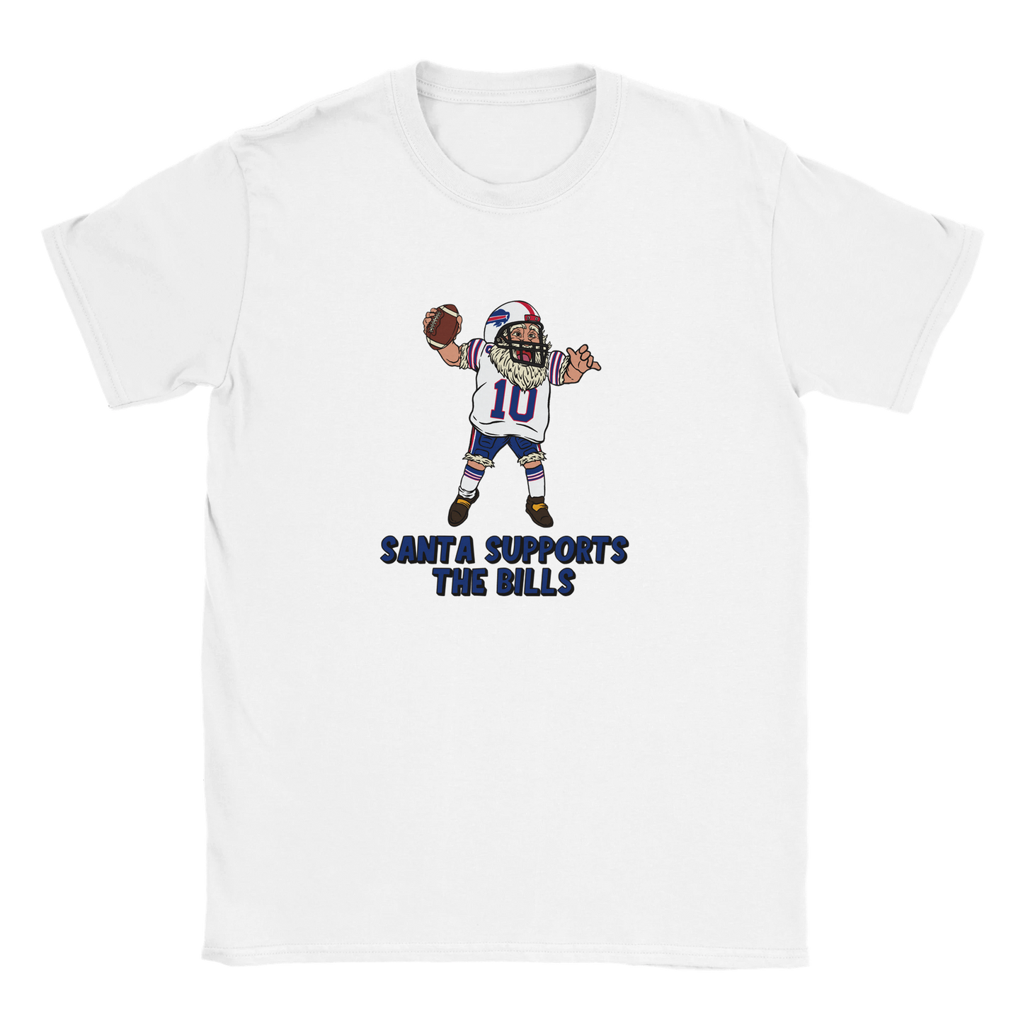 Buffalo Bills Kids Crewneck Santa T-shirt