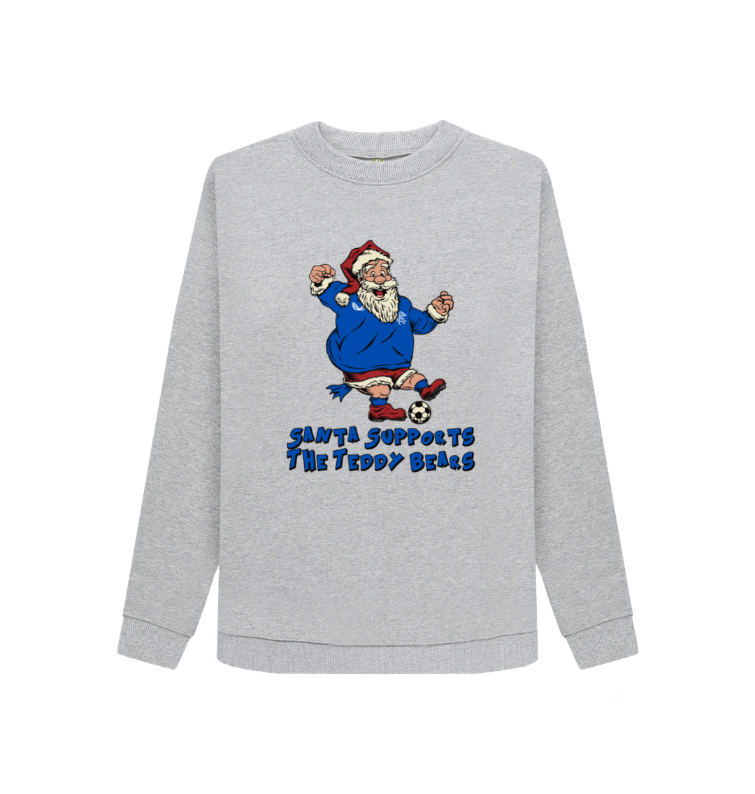 Light Heather Printed Sweater Front