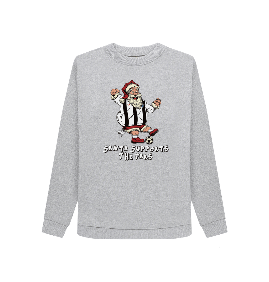 Light Heather Printed Sweater Front