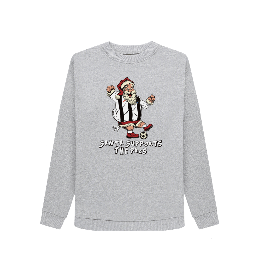 Light Heather Printed Sweater Front