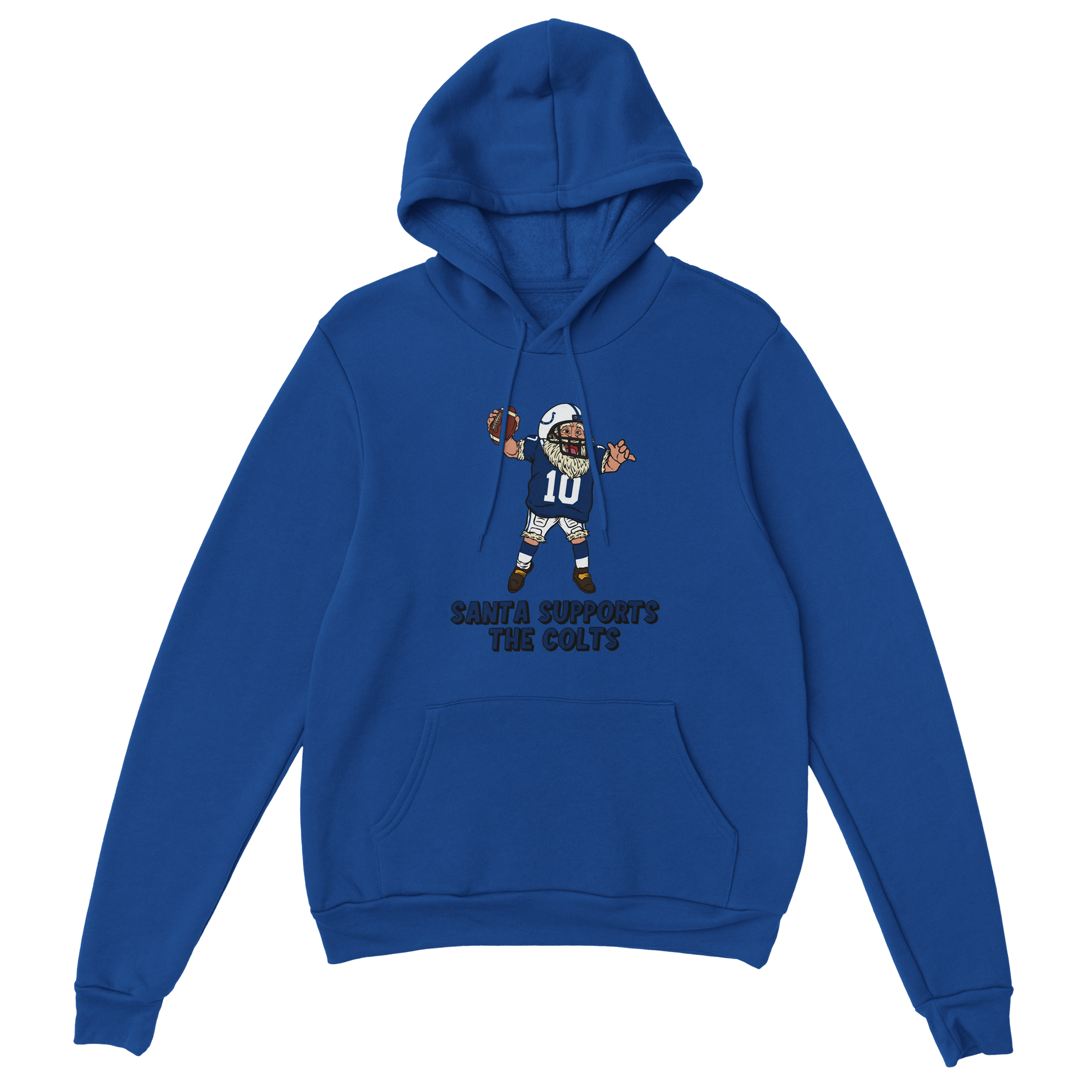 Indianapolis Colts Unisex Pullover Santa Hoodie