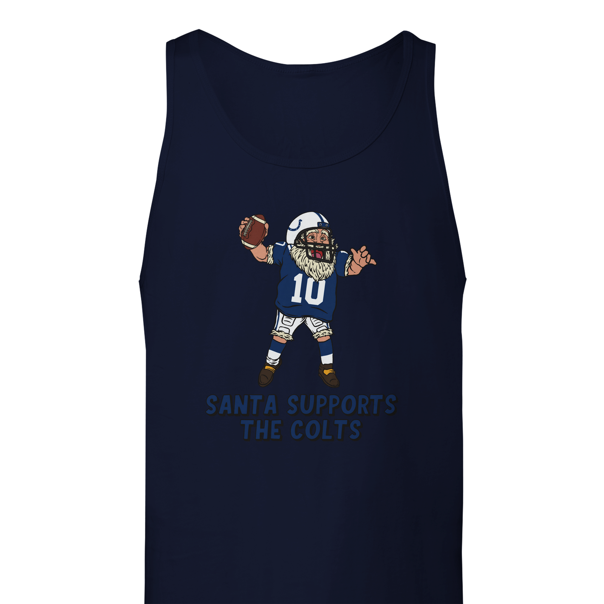 Indianapolis Colts Unisex Santa Tank Top