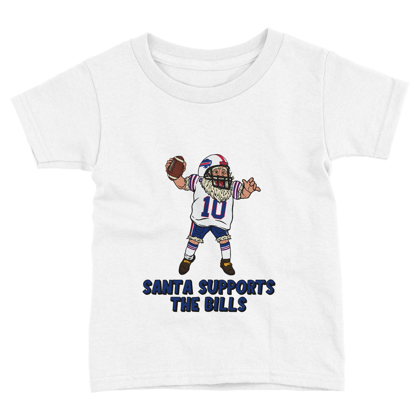 Buffalo Bills Toddler Santa T-Shirt