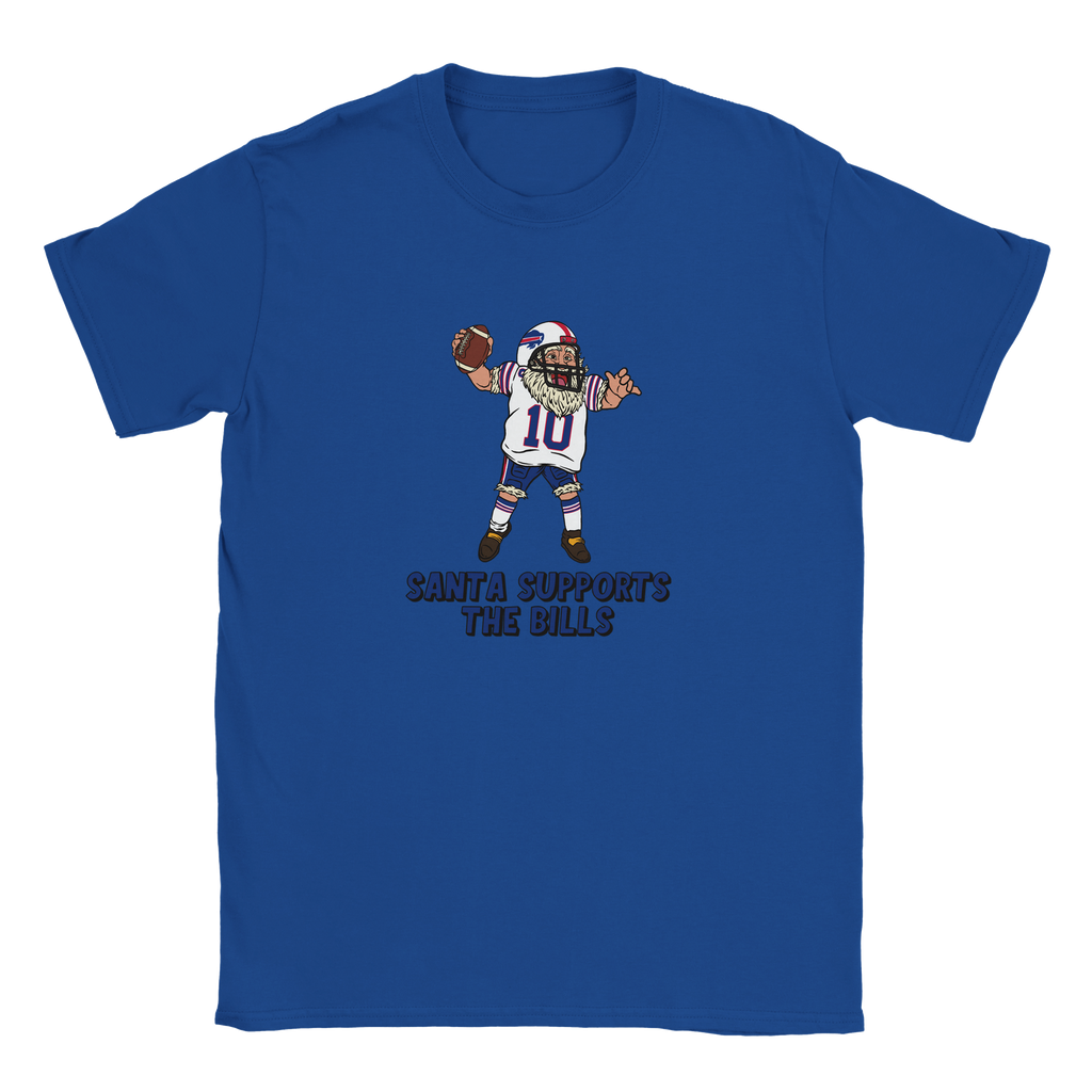 Buffalo Bills Kids Crewneck Santa T-shirt