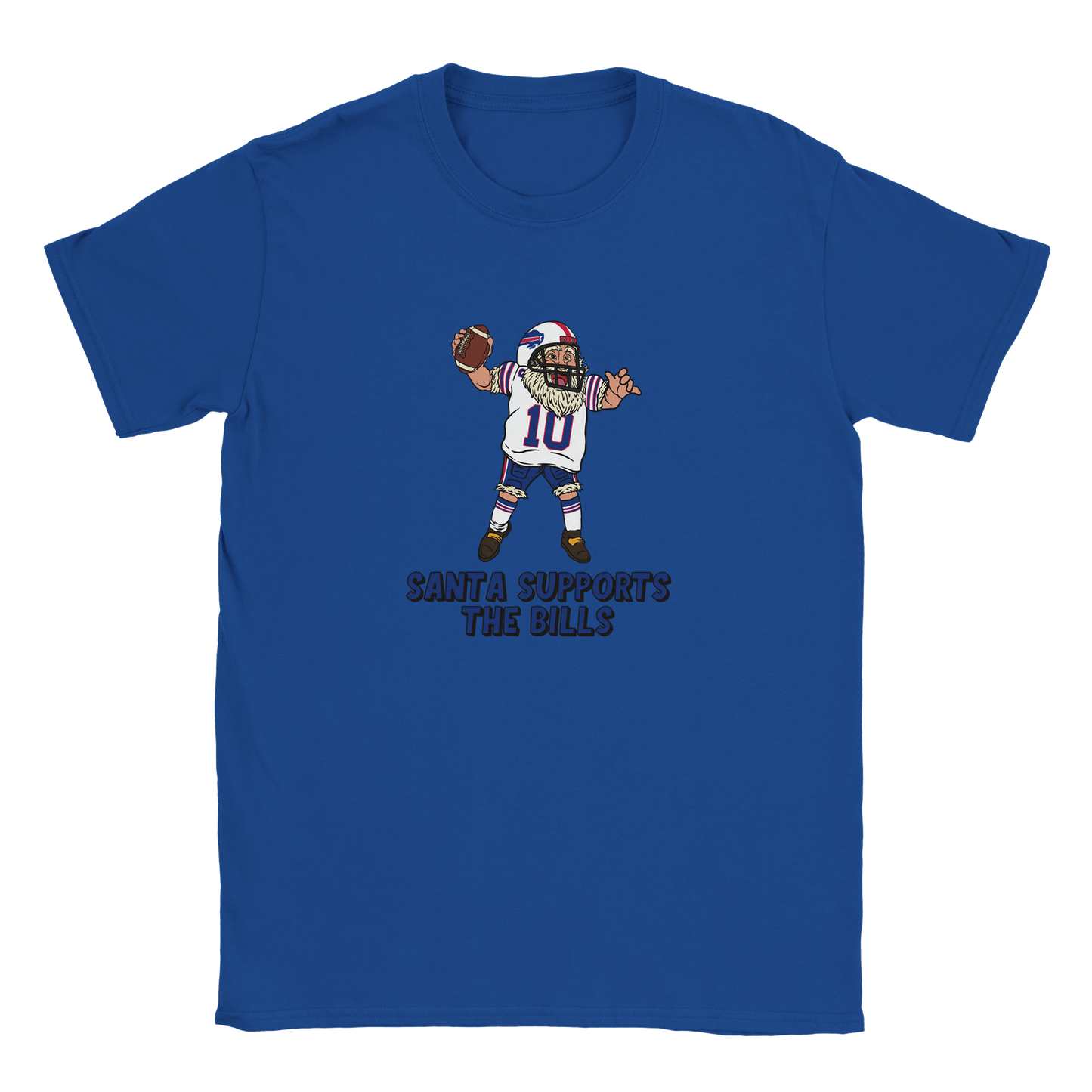 Buffalo Bills Kids Crewneck Santa T-shirt