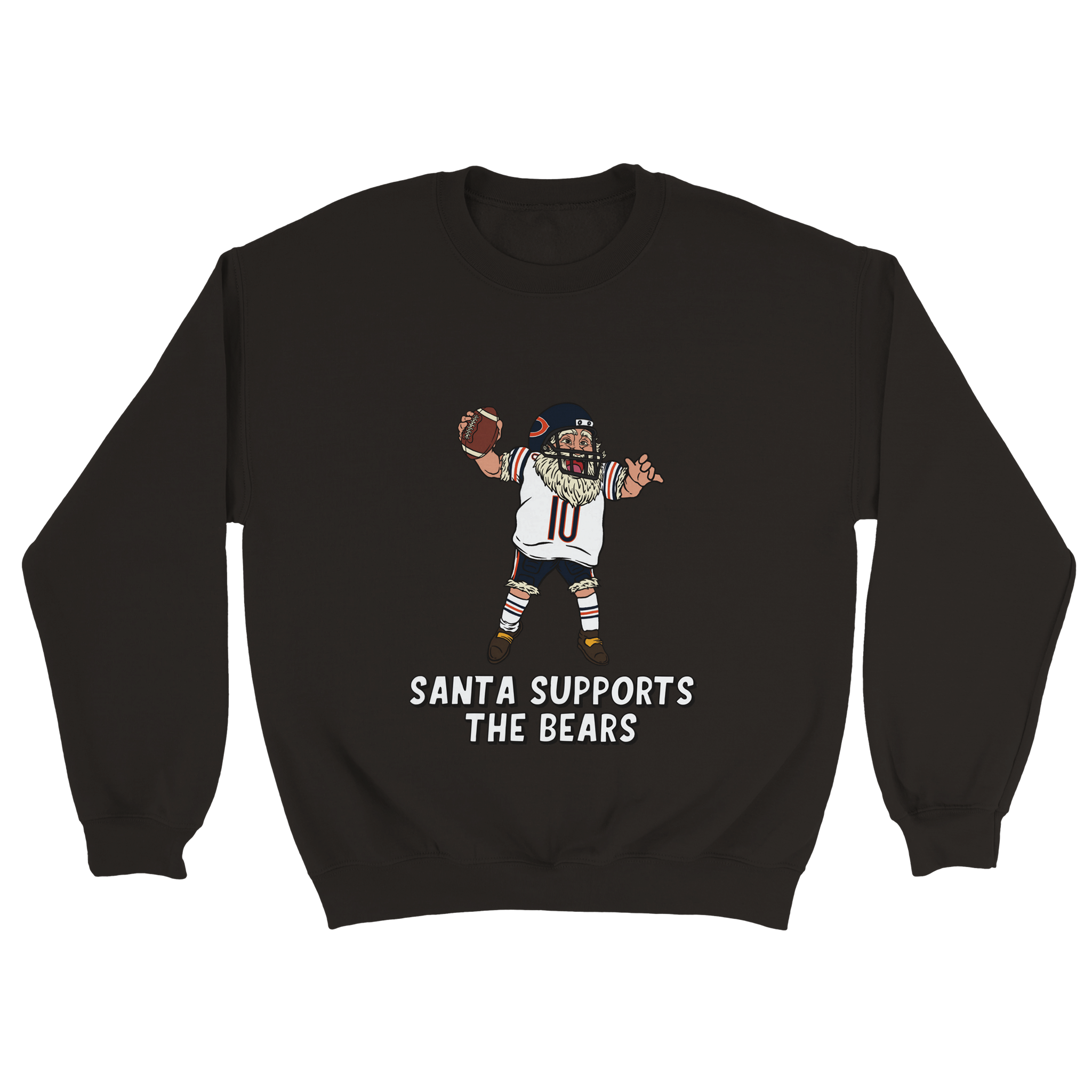 Chicago Bears Unisex Crewneck Santa Sweatshirt