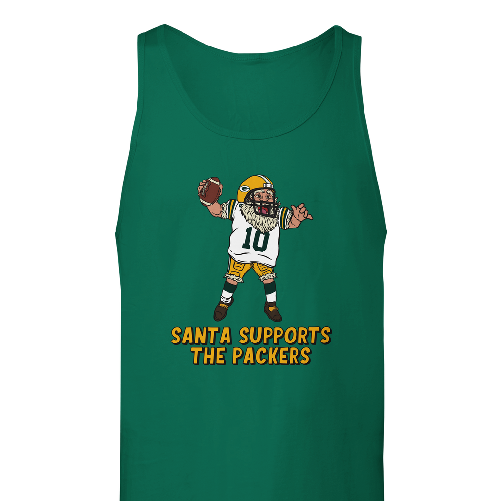 Green Bay Packers Unisex Santa Tank Top