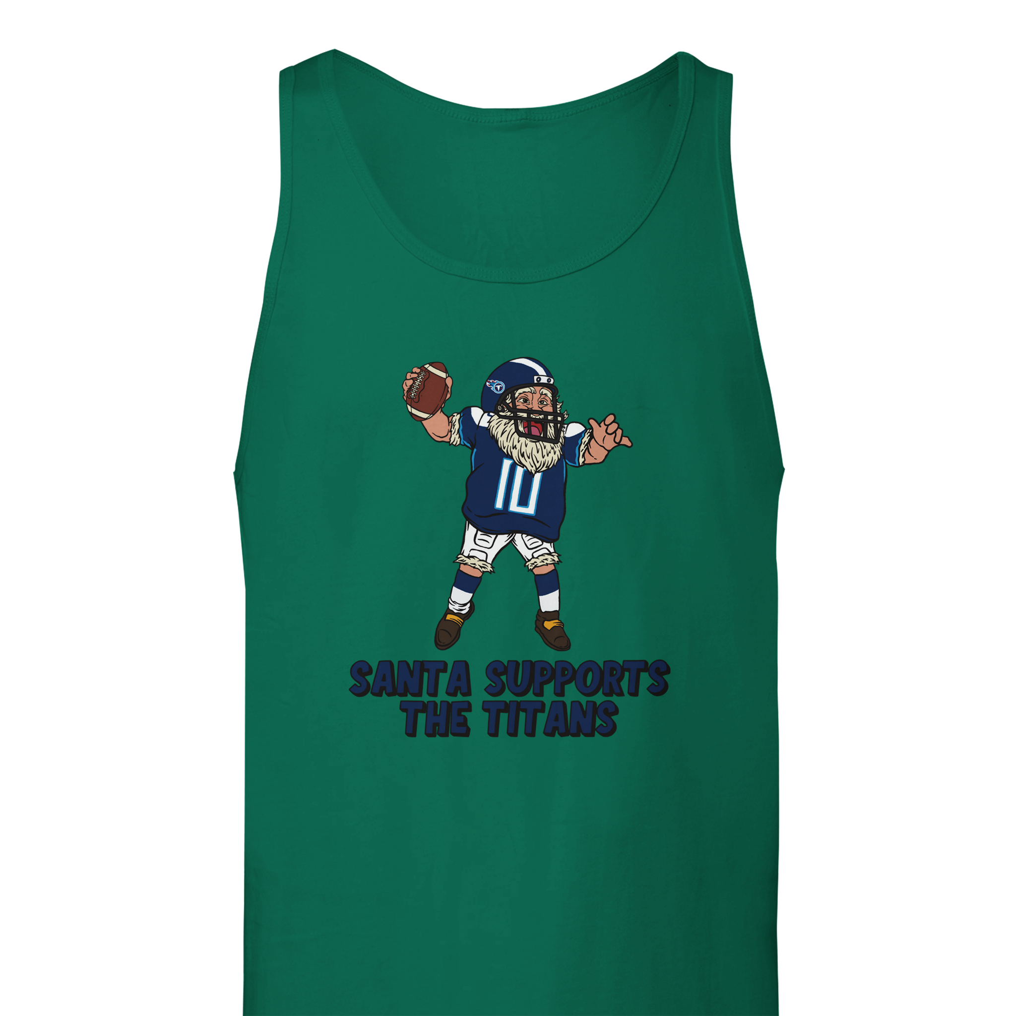 Tennessee Titans Unisex Santa Tank Top
