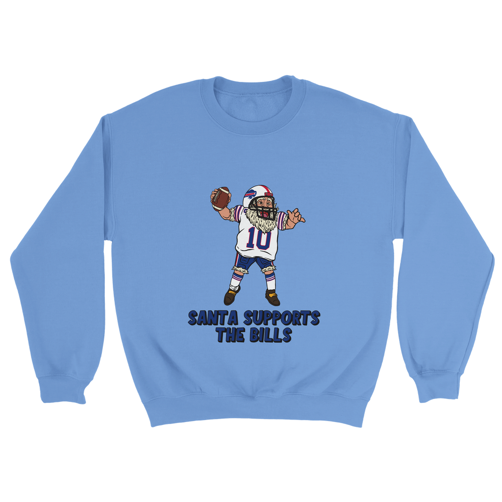 Buffalo Bills Unisex Crewneck Santa Sweatshirt