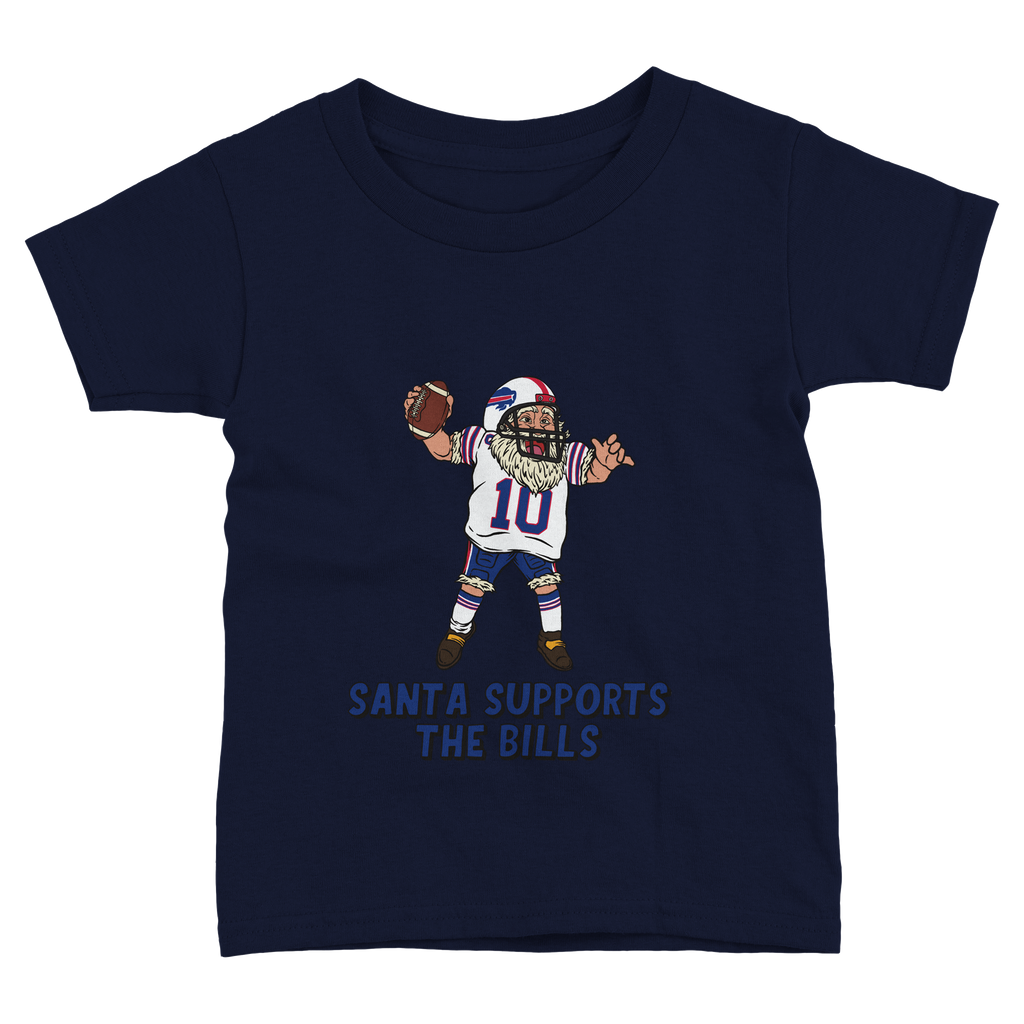 Buffalo Bills Toddler Santa T-Shirt