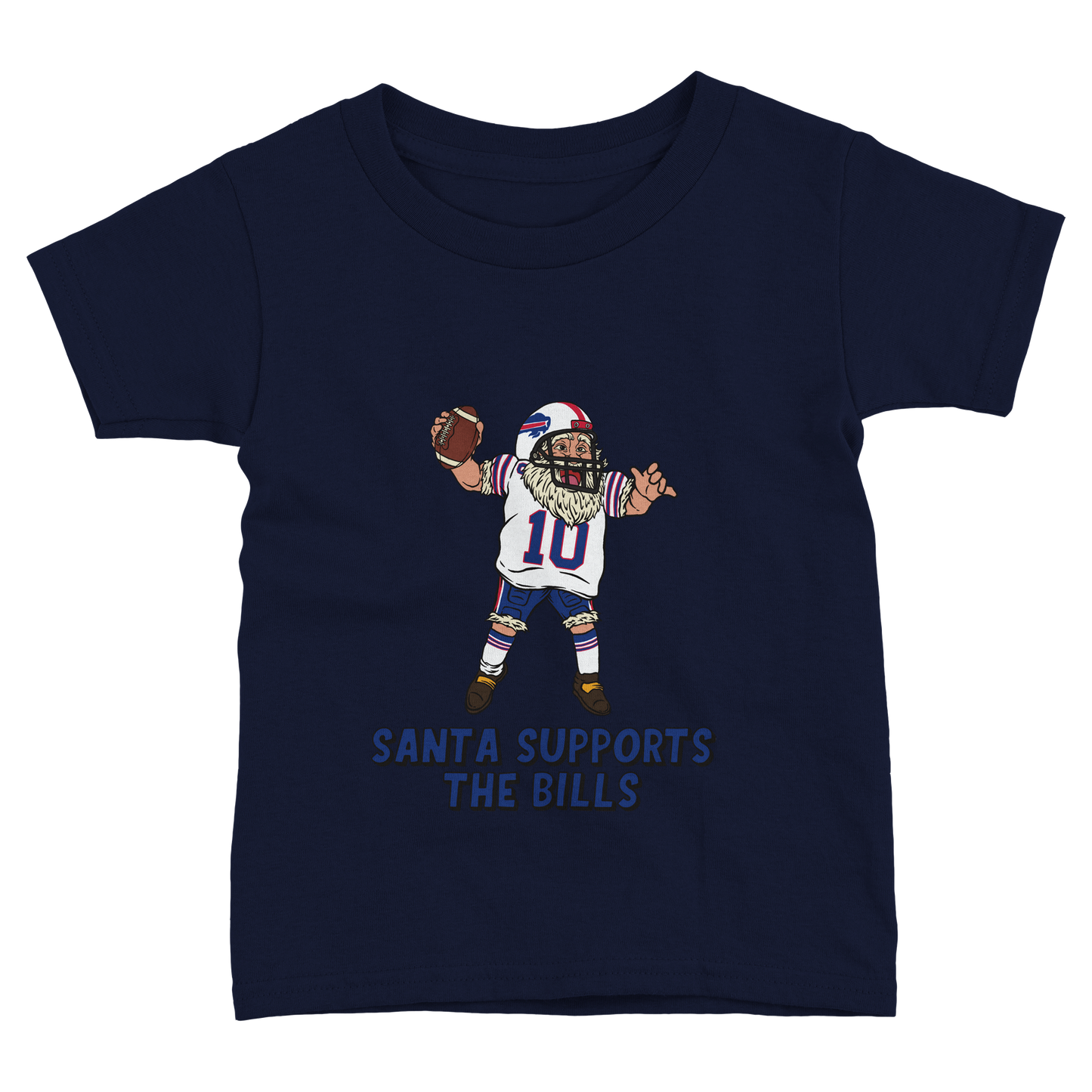 Buffalo Bills Toddler Santa T-Shirt