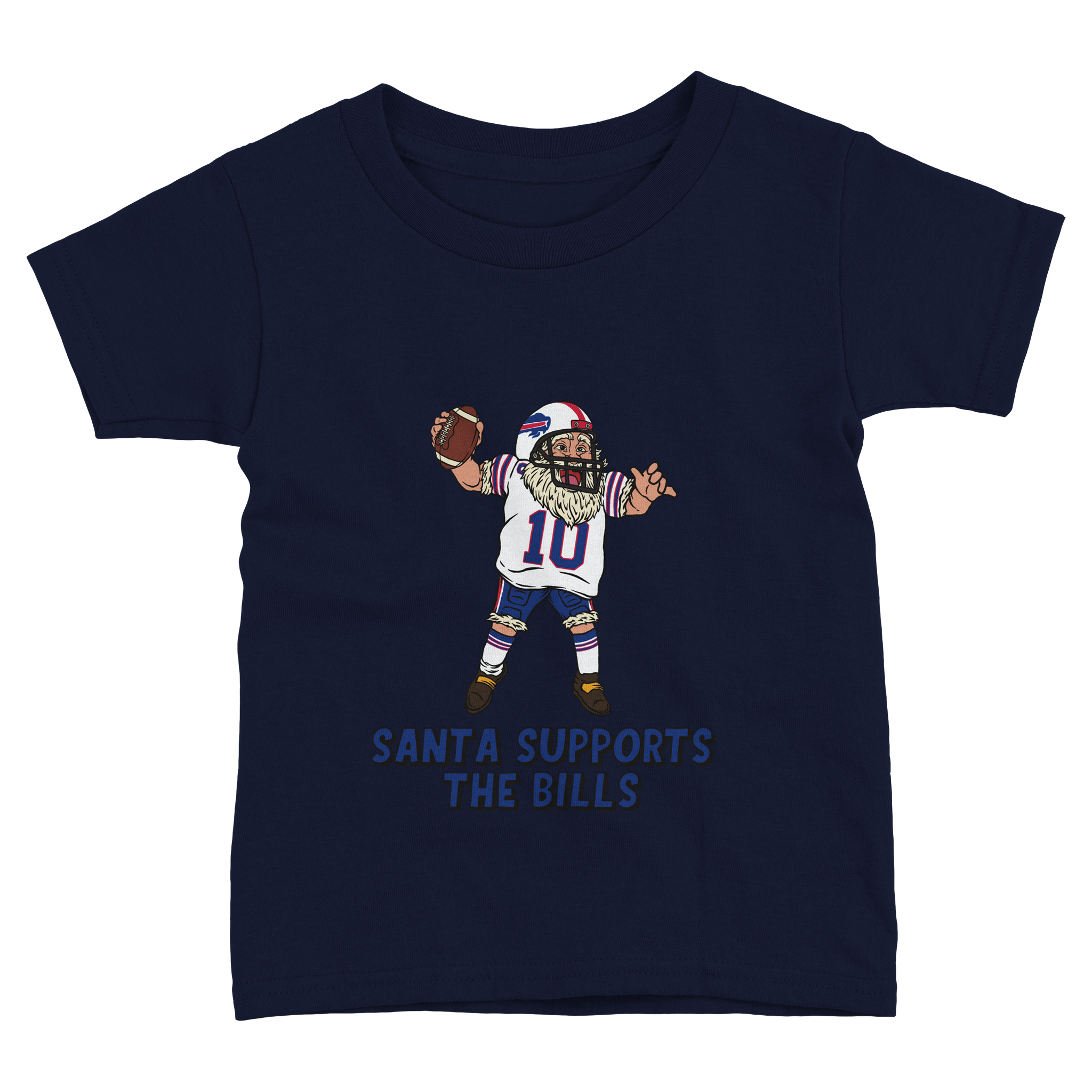 Buffalo Bills Toddler Santa T-Shirt