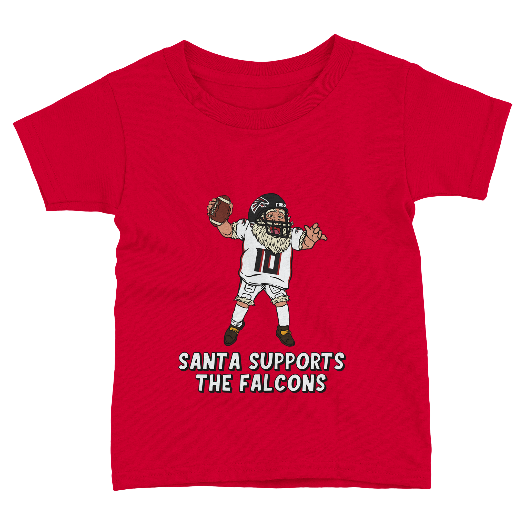 Atlanta Falcons Toddler Santa T-Shirt