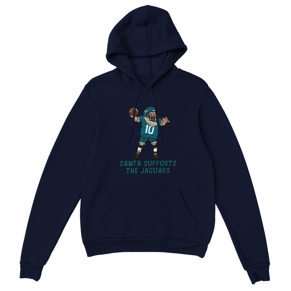 Jacksonville Jaguars Unisex Pullover Santa Hoodie