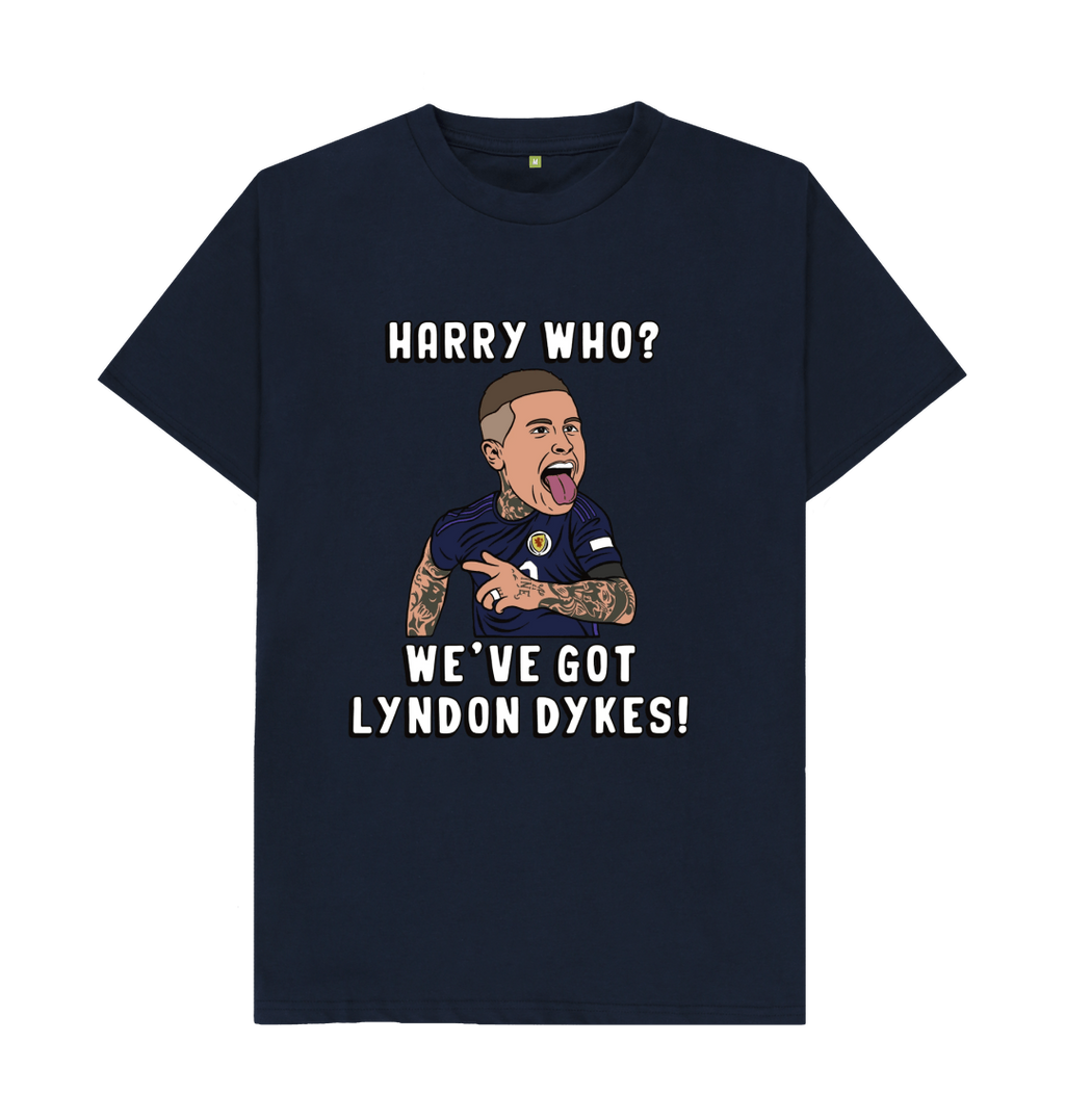 Navy Blue Scotland Euro 2024 Lydon Dykes T-shirt Navy