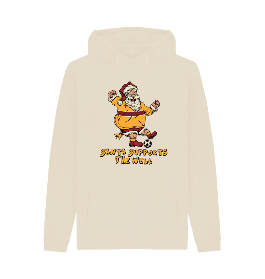 Oat Printed Hoody Front