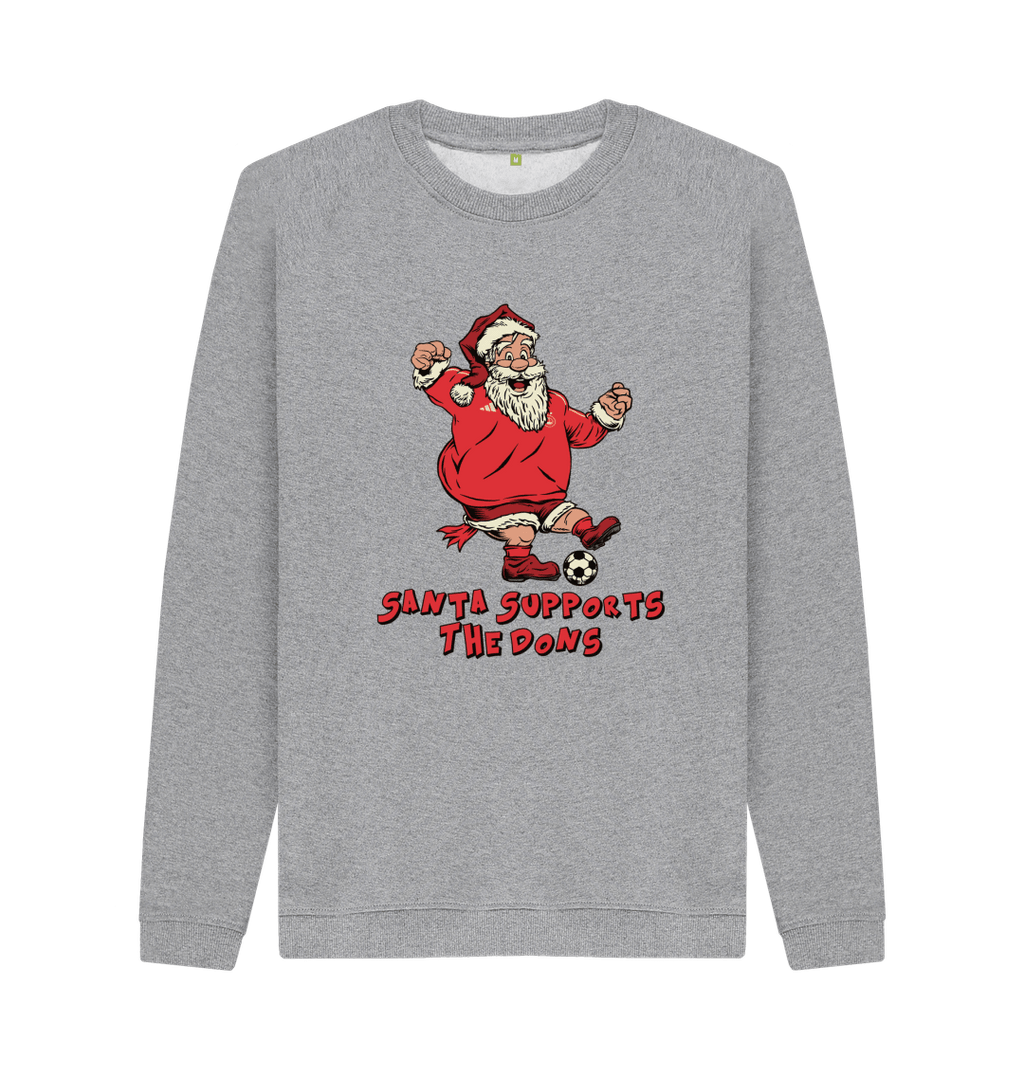Light Heather Printed Sweater Front
