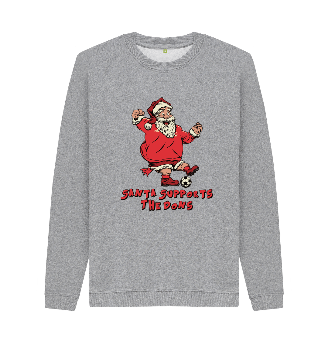 Light Heather Printed Sweater Front