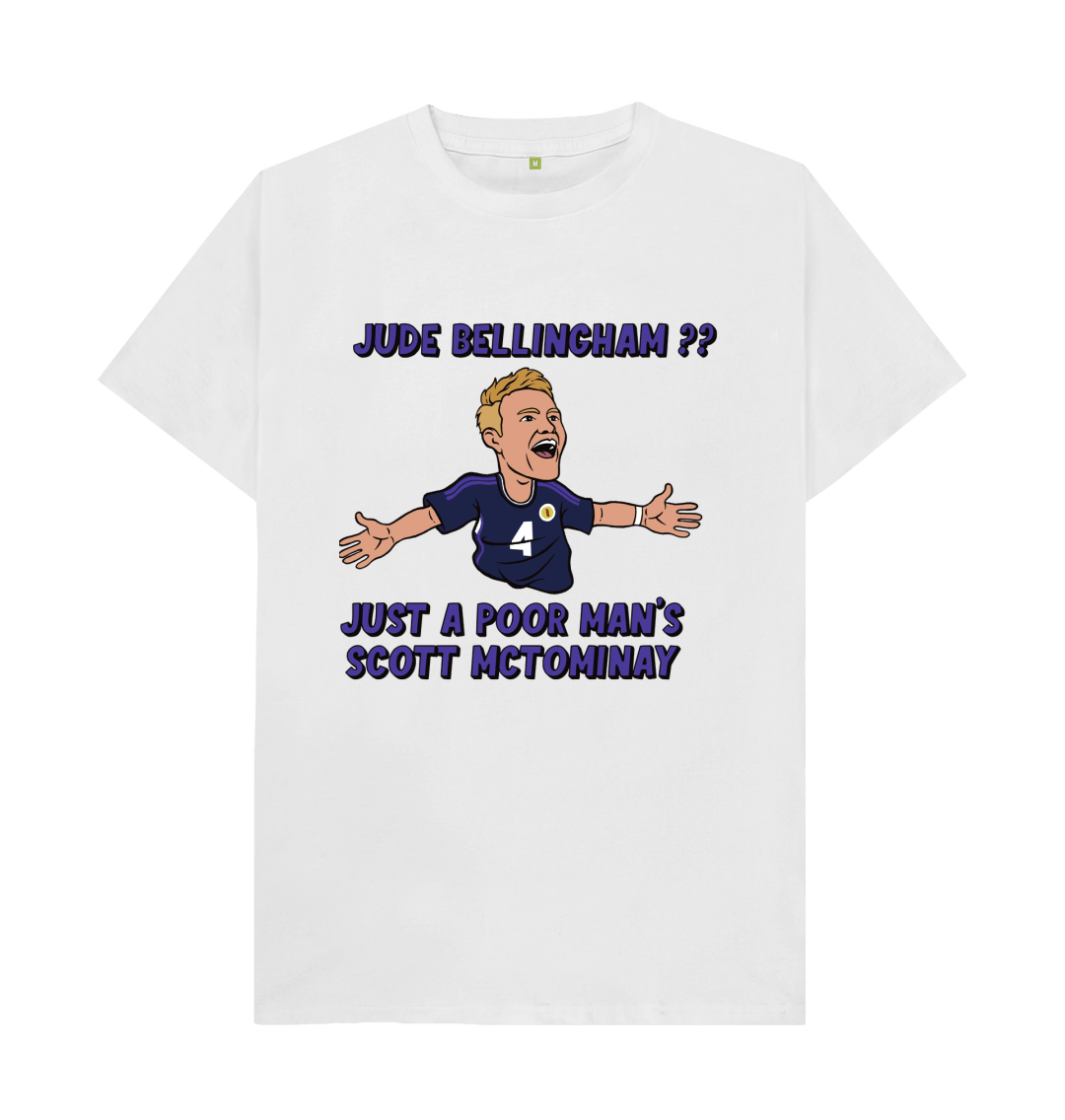 White Printed T-shirt Front