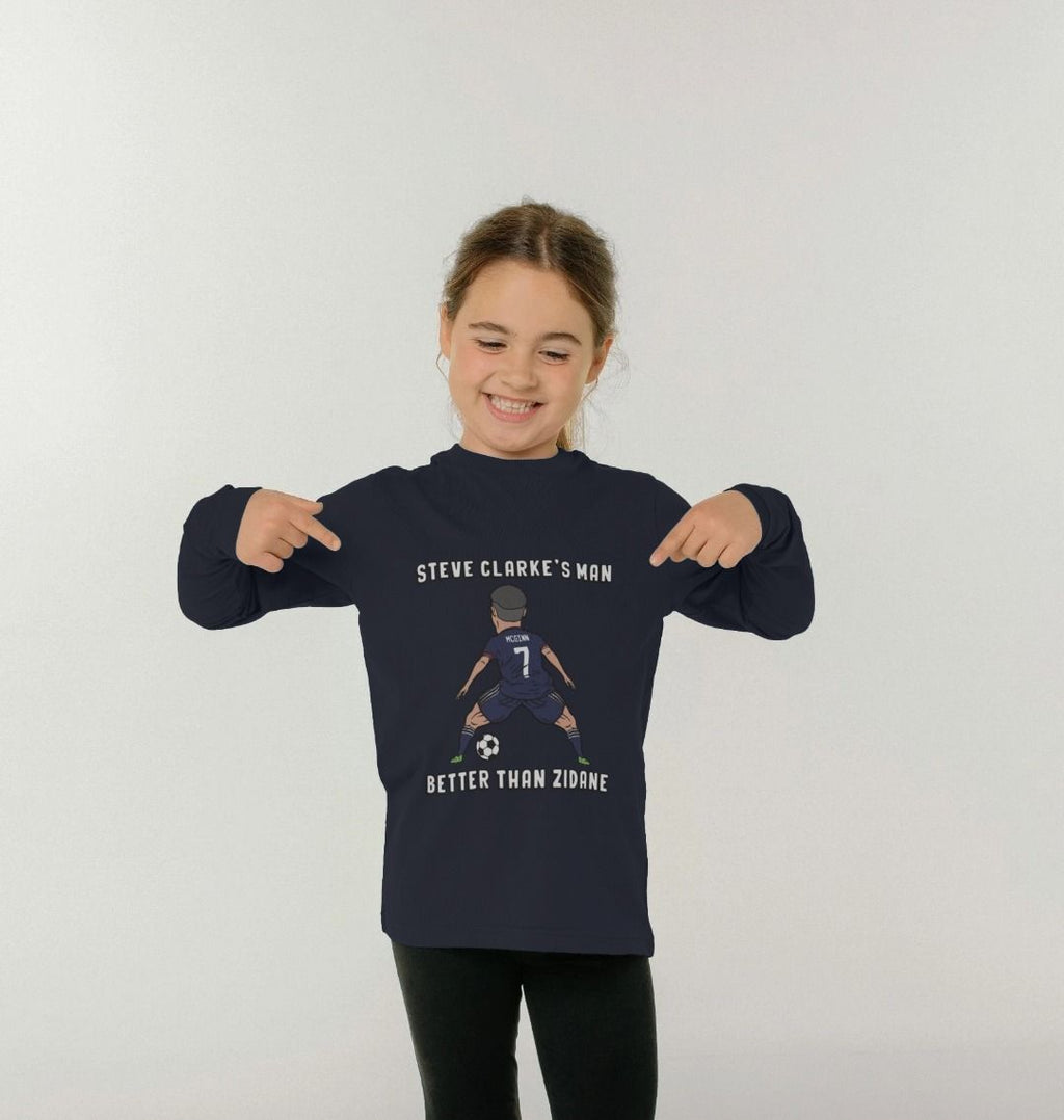 Scotland Kids Unisex Long Sleeved T-shirt