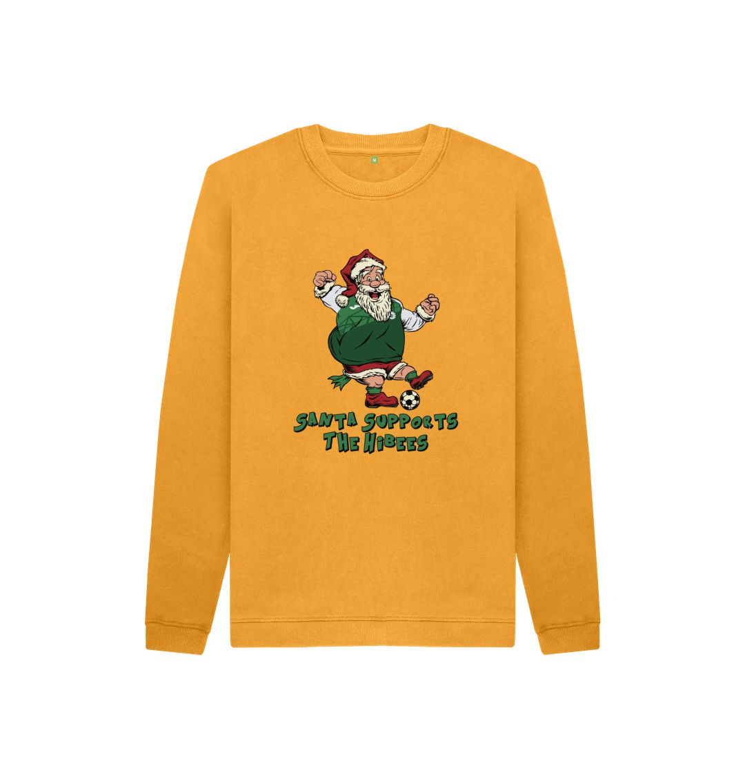 Mustard Hibernian Kids Santa Jumper