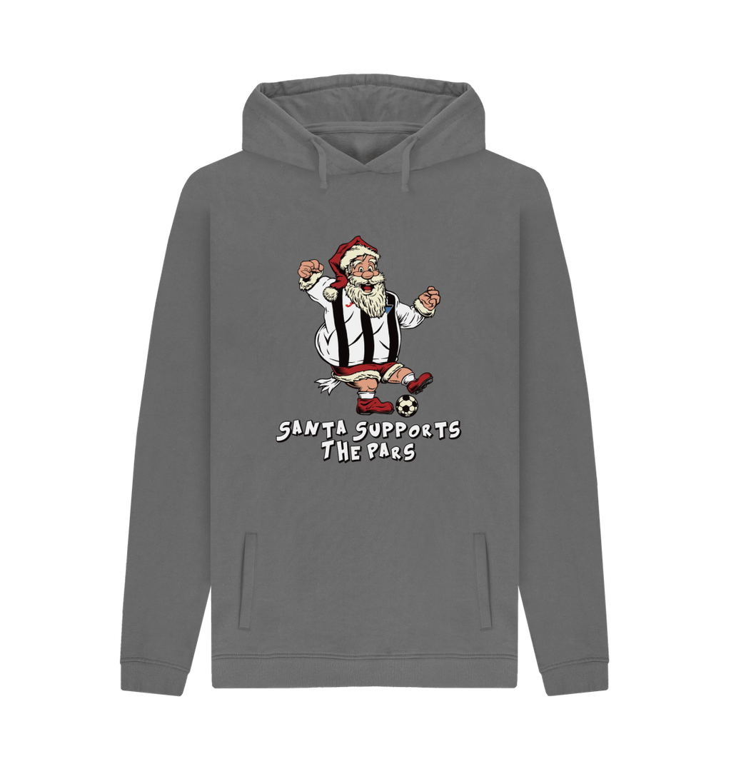 Slate Grey Printed Hoody Front