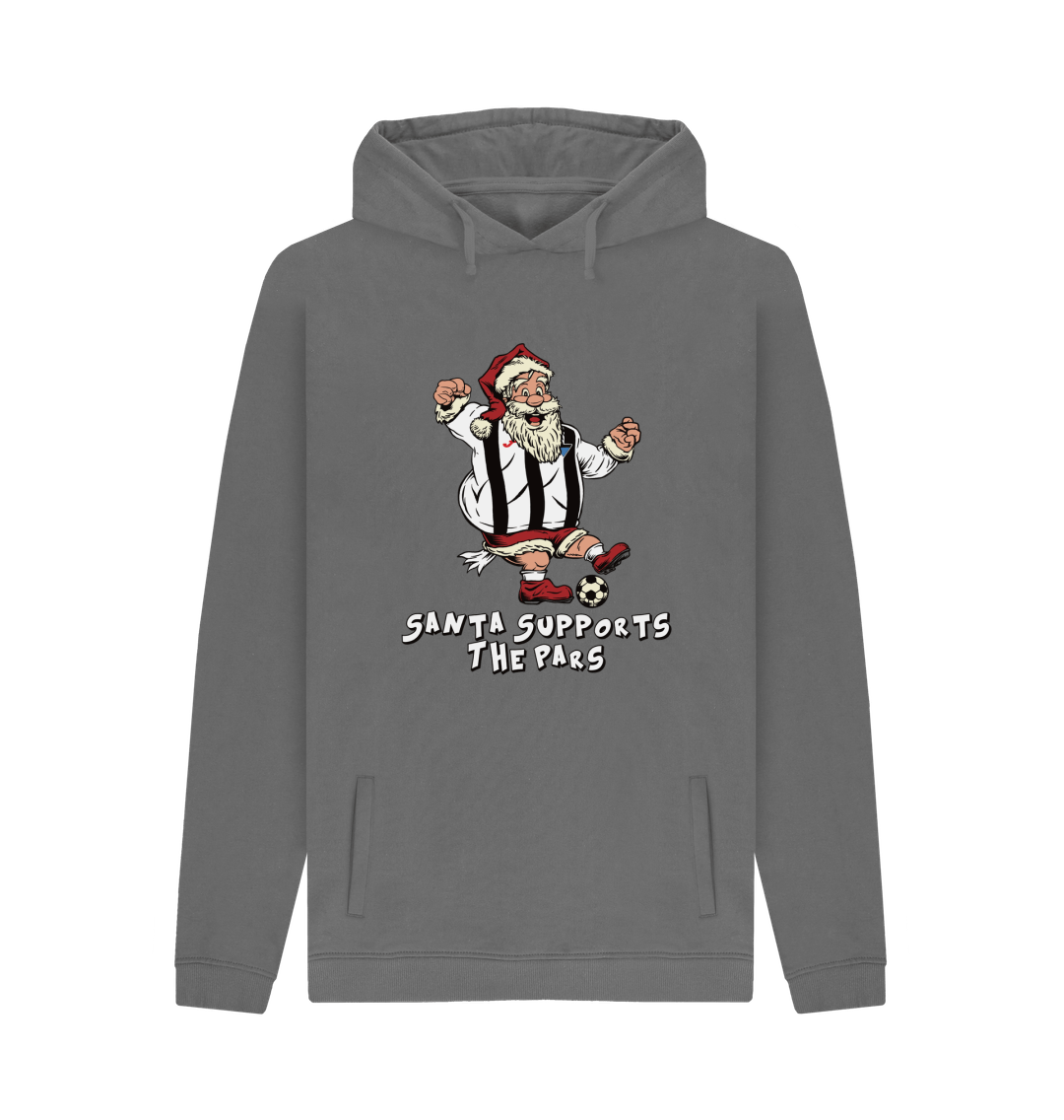 Slate Grey Printed Hoody Front