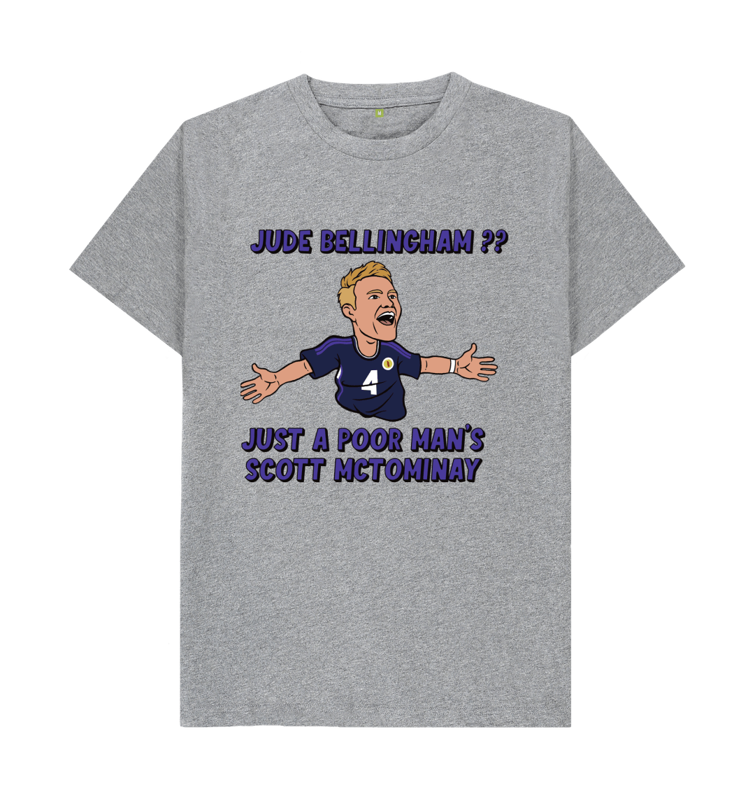 Athletic Grey Printed T-shirt Front